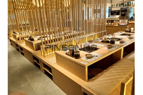 日式烤肉店應該如何選擇合適的日式烤肉桌？在裝飾設計中應注意什么？