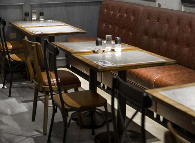 海岸城小龍蝦餐廳家具定制設(shè)計欣賞