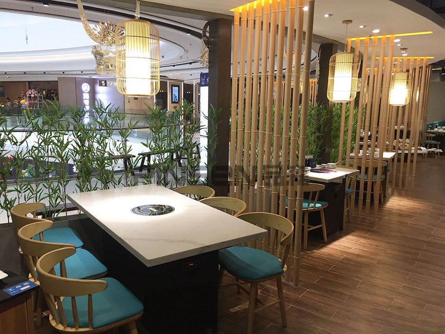 壹個(gè)有黔人火鍋店桌椅定制