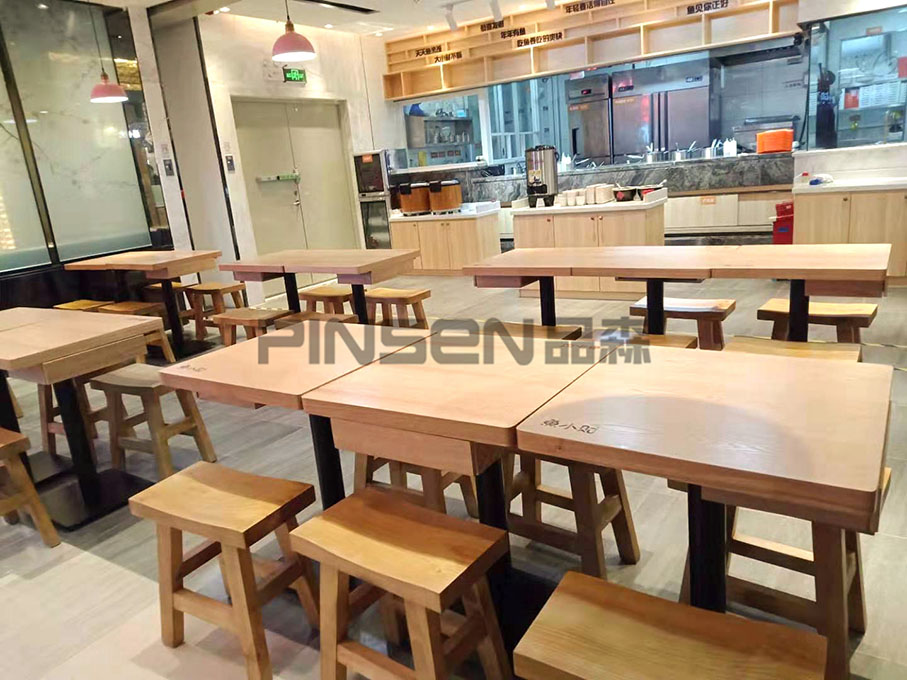 魚(yú)小財(cái)主題餐廳桌椅定制