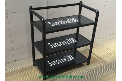 鐵藝工業(yè)風餐廳菜架