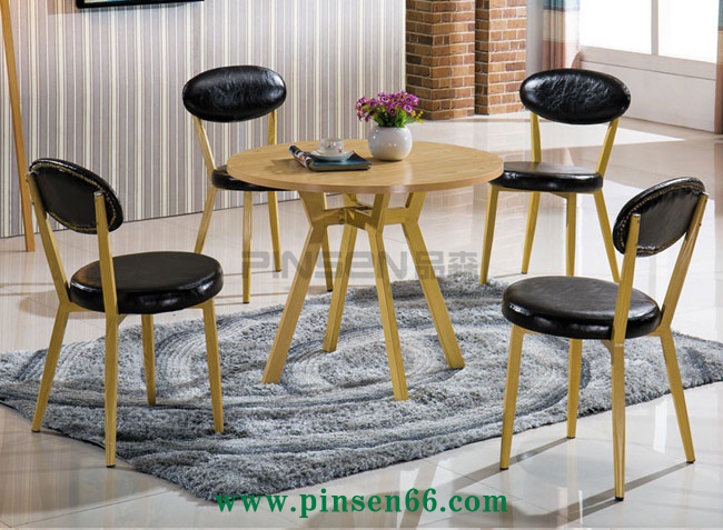 美式復(fù)古loft桌椅 咖啡廳桌椅