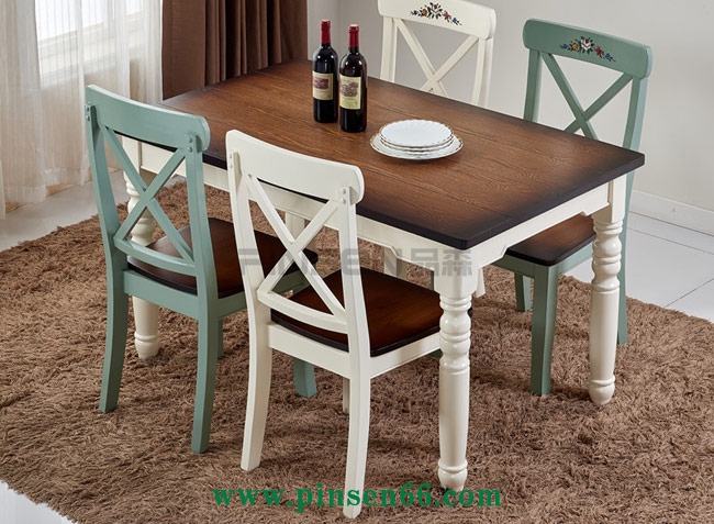 美式復(fù)古loft桌椅 咖啡廳桌椅