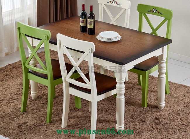 美式復(fù)古loft桌椅 咖啡廳桌椅