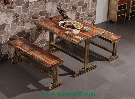 鐵藝餐桌椅loft主題餐廳快餐桌椅西餐廳咖啡廳餐桌椅創(chuàng)意餐桌椅