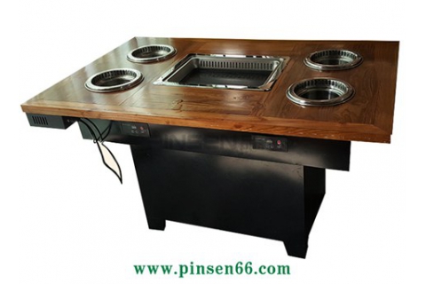 無煙火鍋桌有效果嗎，可以放燒烤鍋嗎？